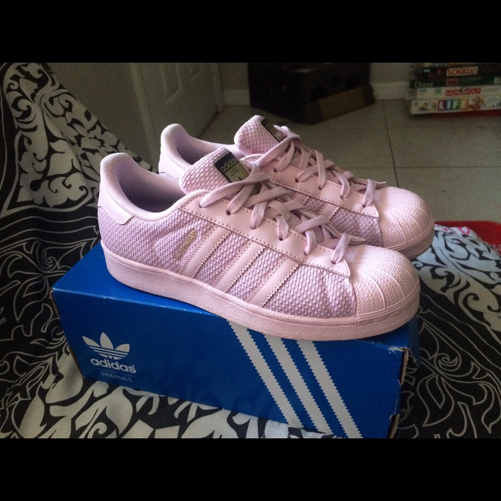 Light pink adidas